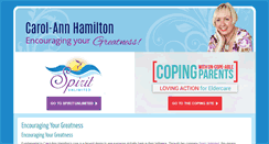 Desktop Screenshot of carolannhamilton.com